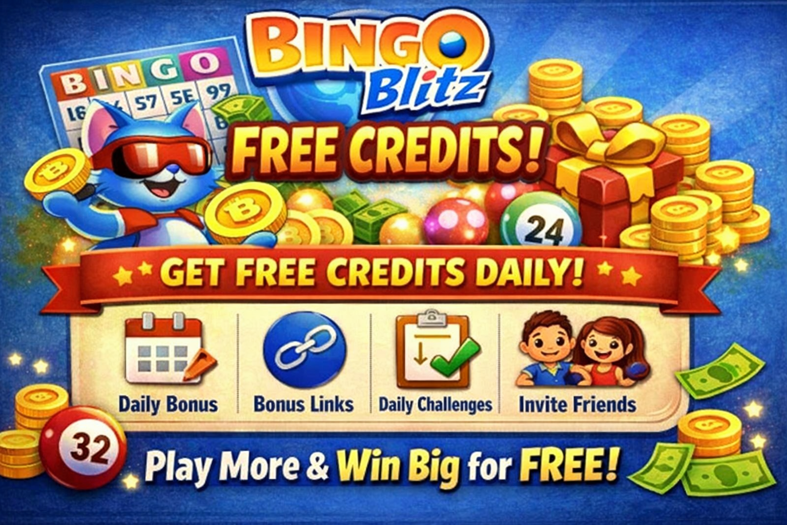 Bingo Blitz Free Credits